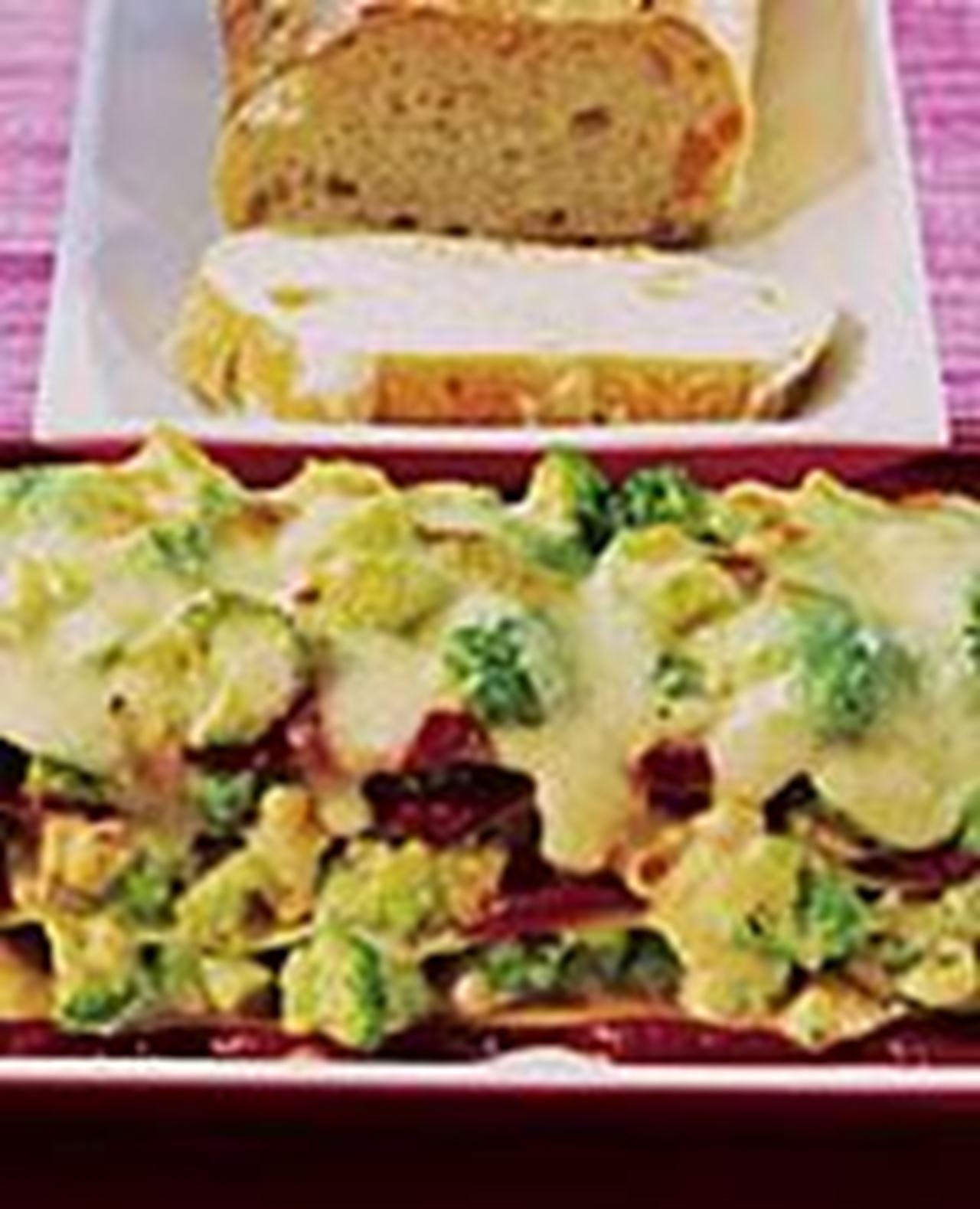 recipe image Lasagne au brocoli et à la mozarella