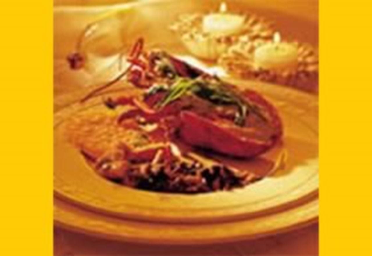 recipe image Homard aux chanterelles et au parmesan