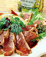 recipe image Thon grillé au vinaigre balsamique