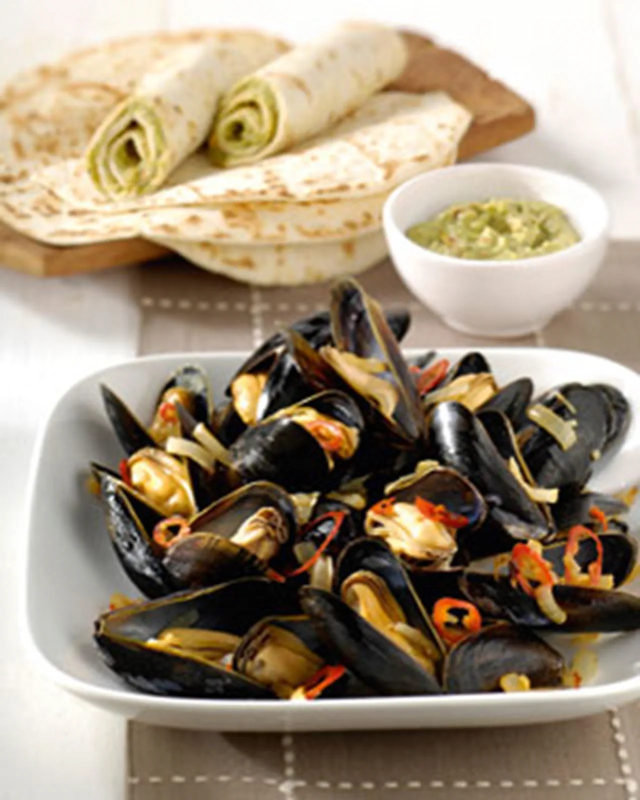 recipe image Moules mexicaines