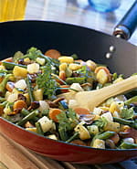 recipe image Poêlée végétarienne au wok