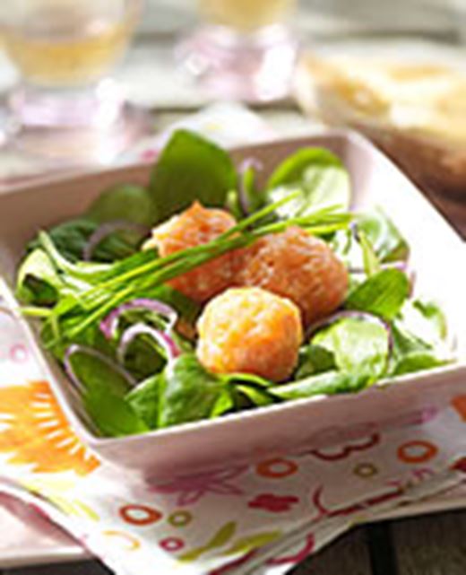 recipe image Salade de tartare de saumon fumé