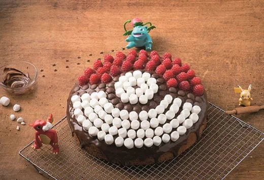 recipe image Gâteau Pokéball