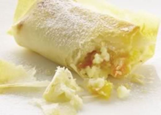 recipe image Rouleaux de fromage aux abricots