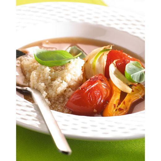 recipe image Bouillon méditerranéen avec couscous