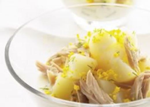 recipe image Salade de pommes de terre au thon