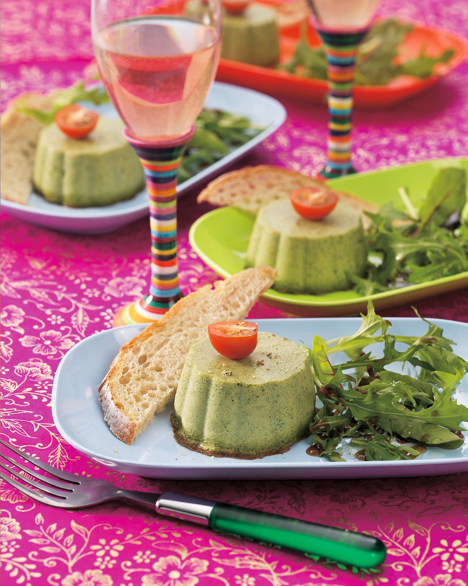 recipe image Flan au brocoli