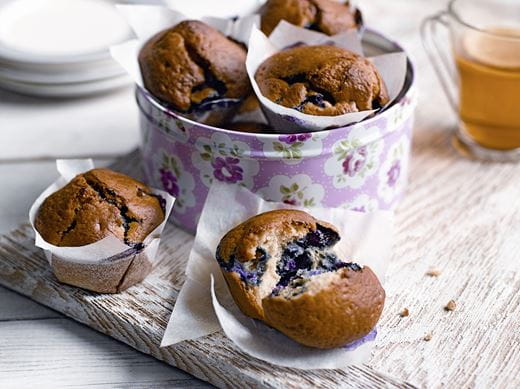 recipe image Muffins aux fruits des bois