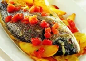 recipe image Dorade au four