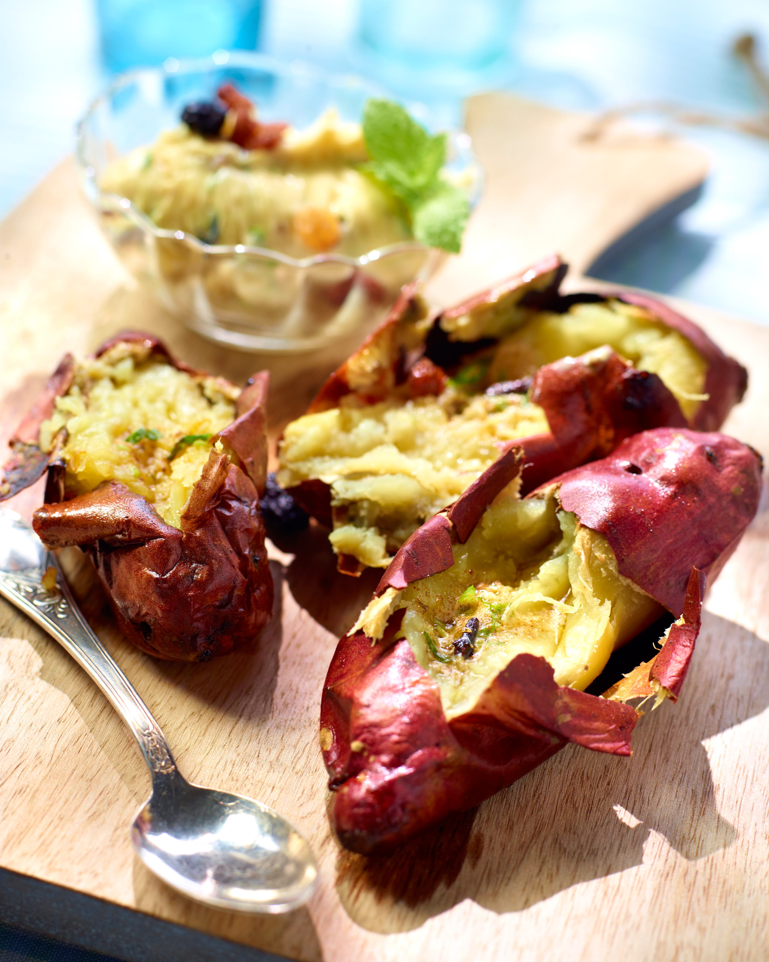 recipe image Patates douces grillées à la garniture aromatique Solo