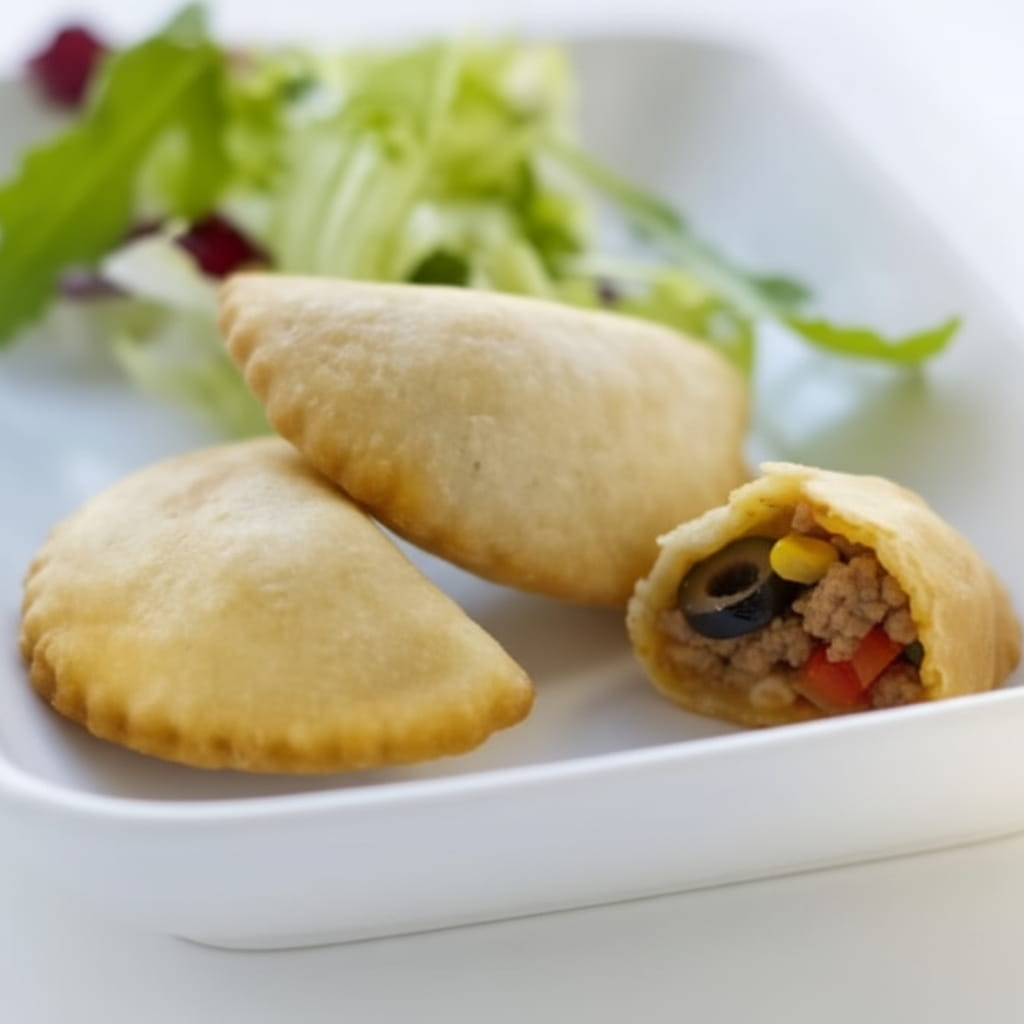 recipe image Chaussons au thon, à la tomate et aux olives