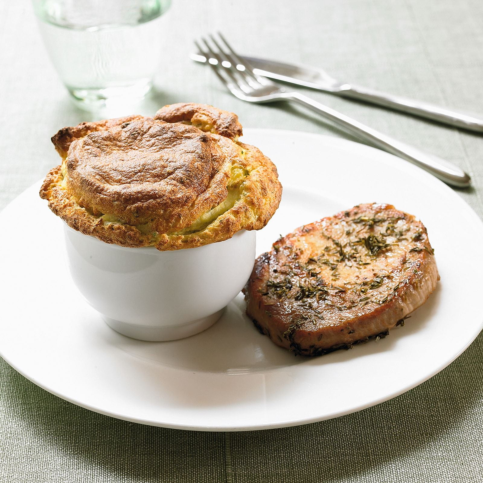 recipe image Soufflé au chou-fleur