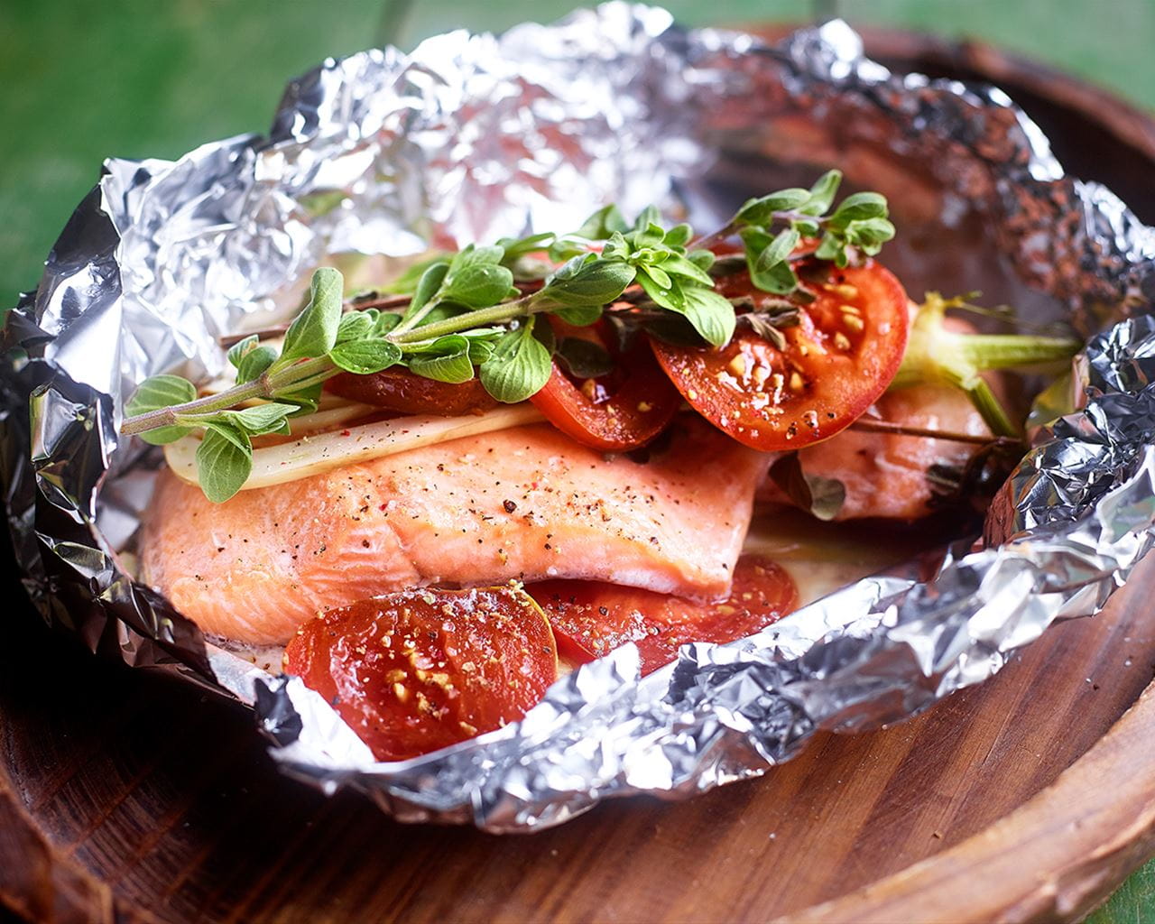 recipe image Papillotes de saumon et de fenouil