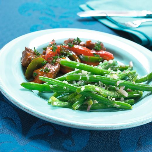 recipe image Salade de haricots verts et goulache