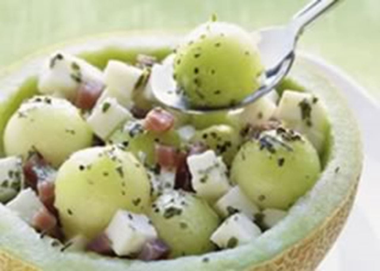 recipe image Melon farci