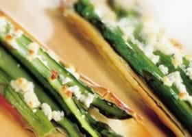 recipe image Tartelette aux asperges