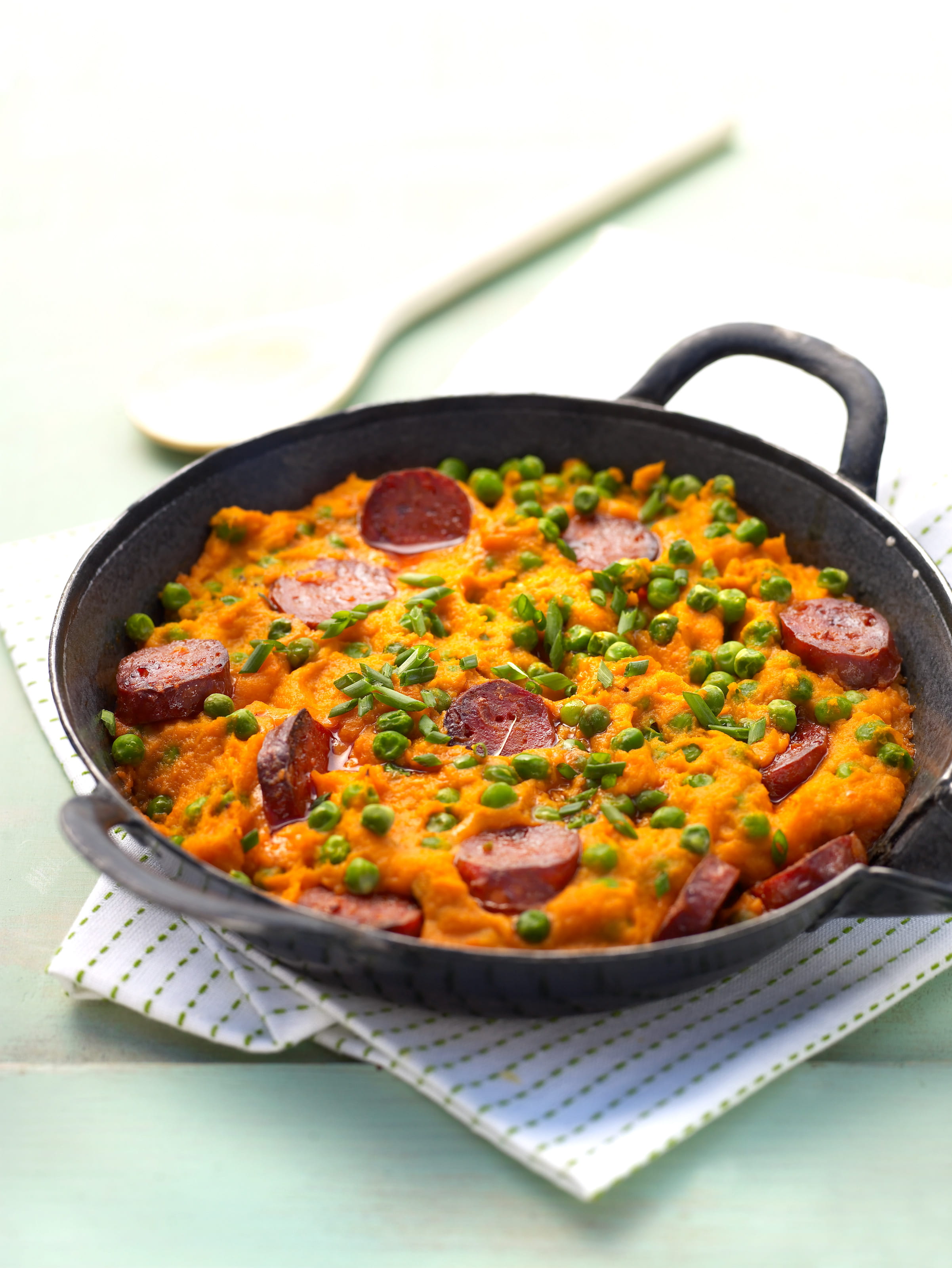recipe image Potée de potiron au chorizo