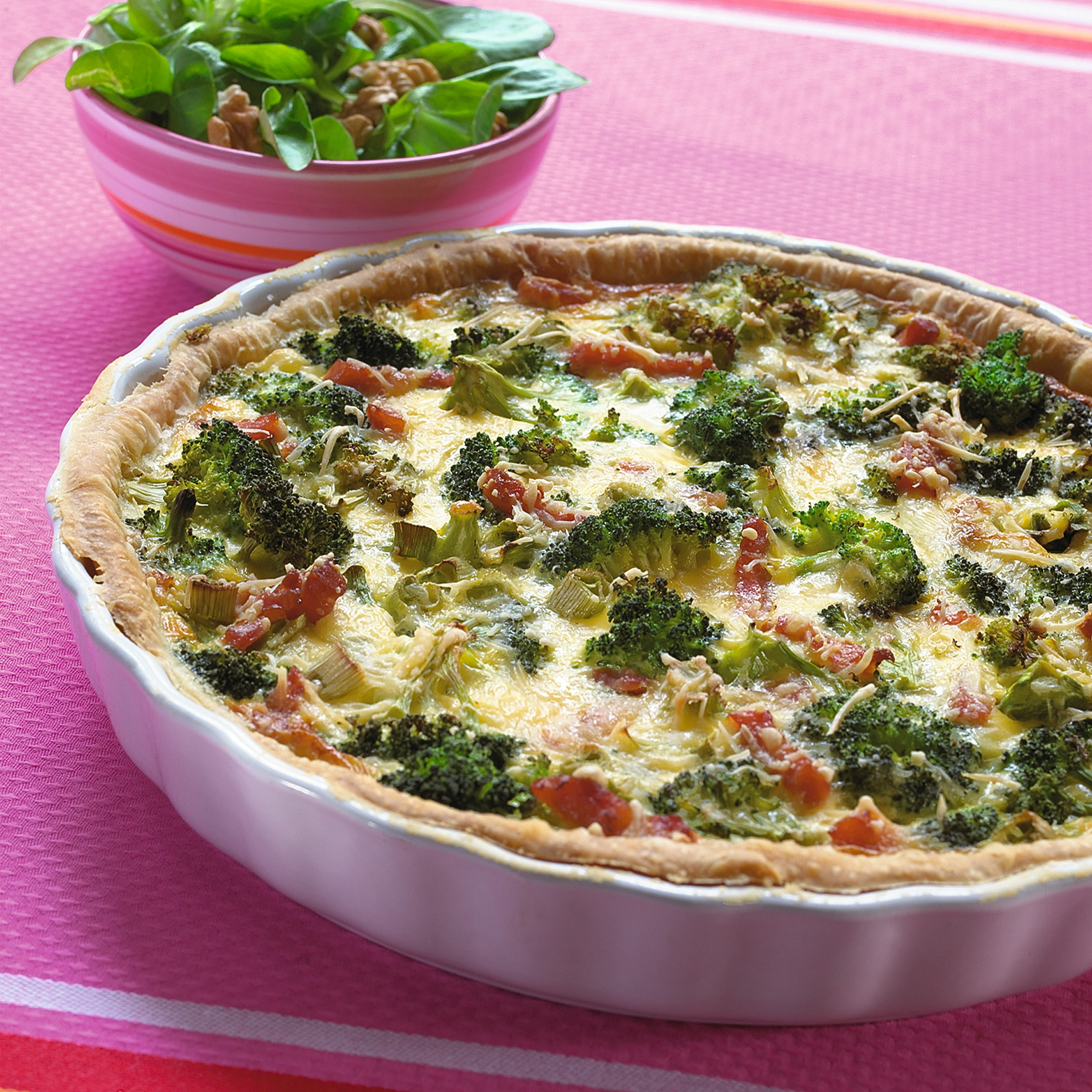 recipe image Quiche aux brocolis