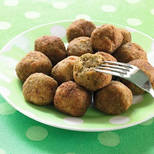 recipe image Boulettes d'aubergine frites