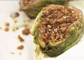 recipe image Figues fraîches enrobées de salade