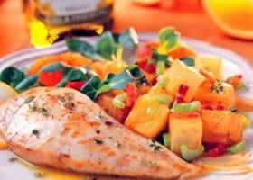 recipe image Filet de poulet et pommes sautées