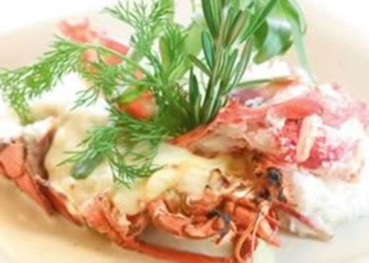 recipe image Homard au fromage et à la moutarde