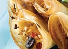 recipe image Cornets aux poireaux