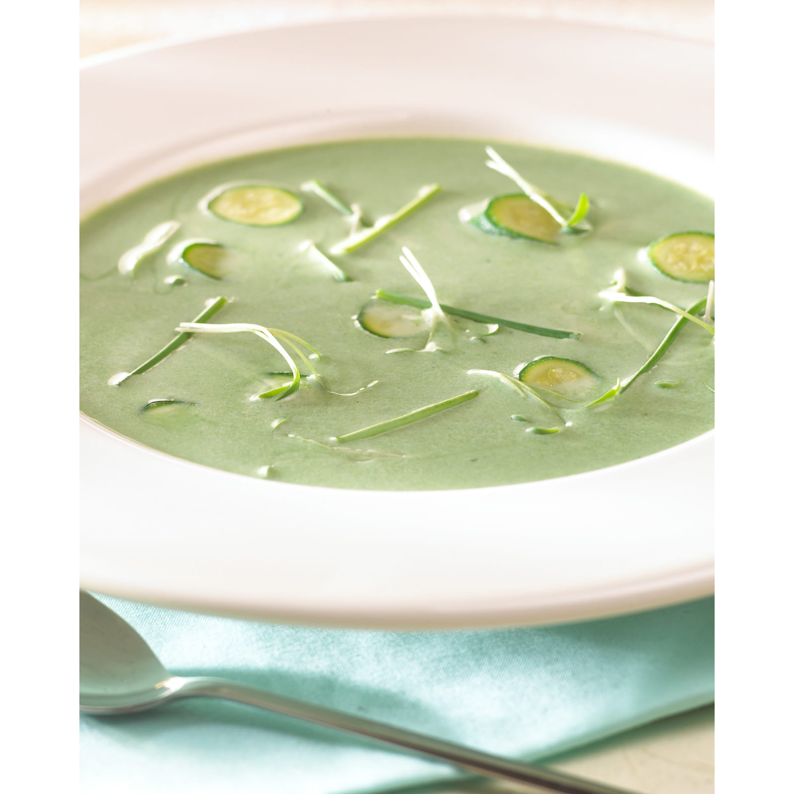 recipe image Soupe aux courgettes