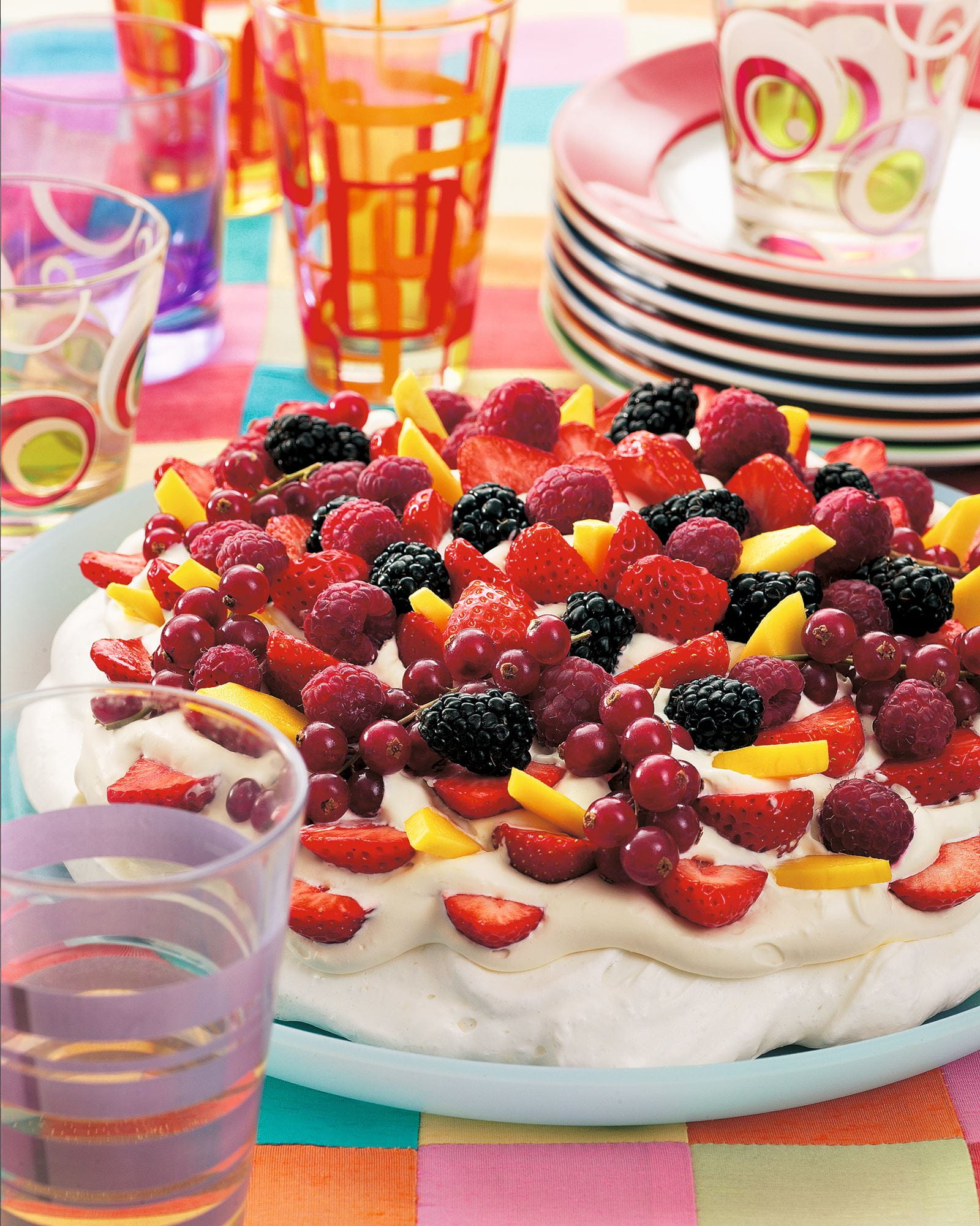 recipe image Pavlova de Noël