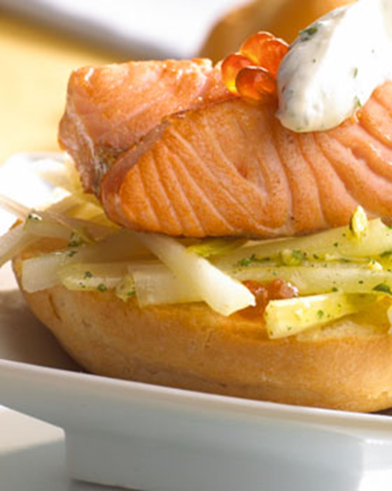 recipe image Sandwiches farcis au saumon