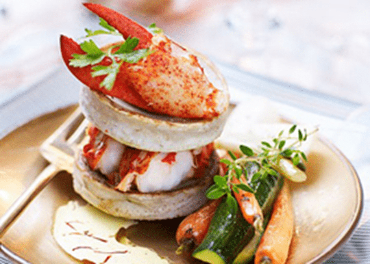 recipe image Timbale d'artichaut et homard