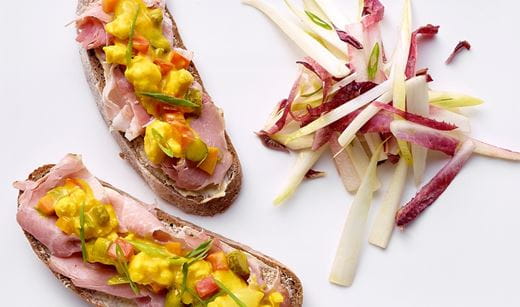 recipe image Tartine Pickles-Jambon