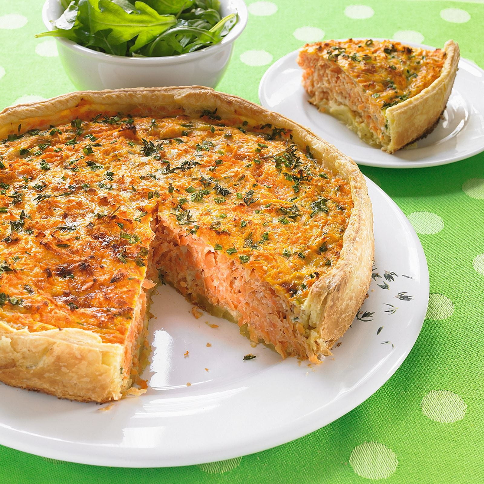 recipe image Tarte épicée aux carottes