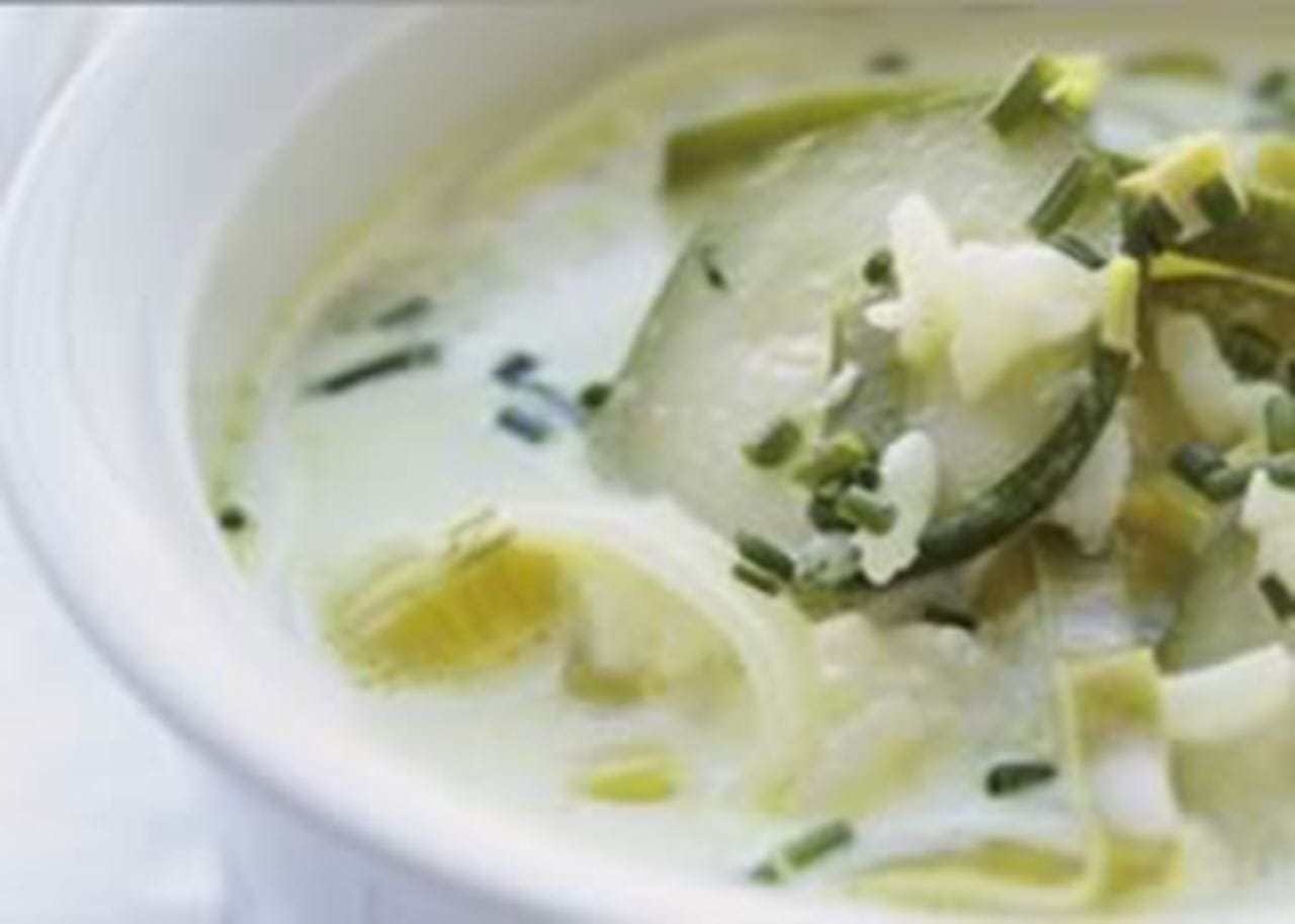 recipe image Potage aux courgettes