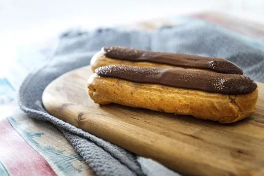 recipe image Éclairs à la crème pâtissière