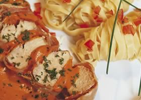 recipe image Filets de poulet au mascarpone