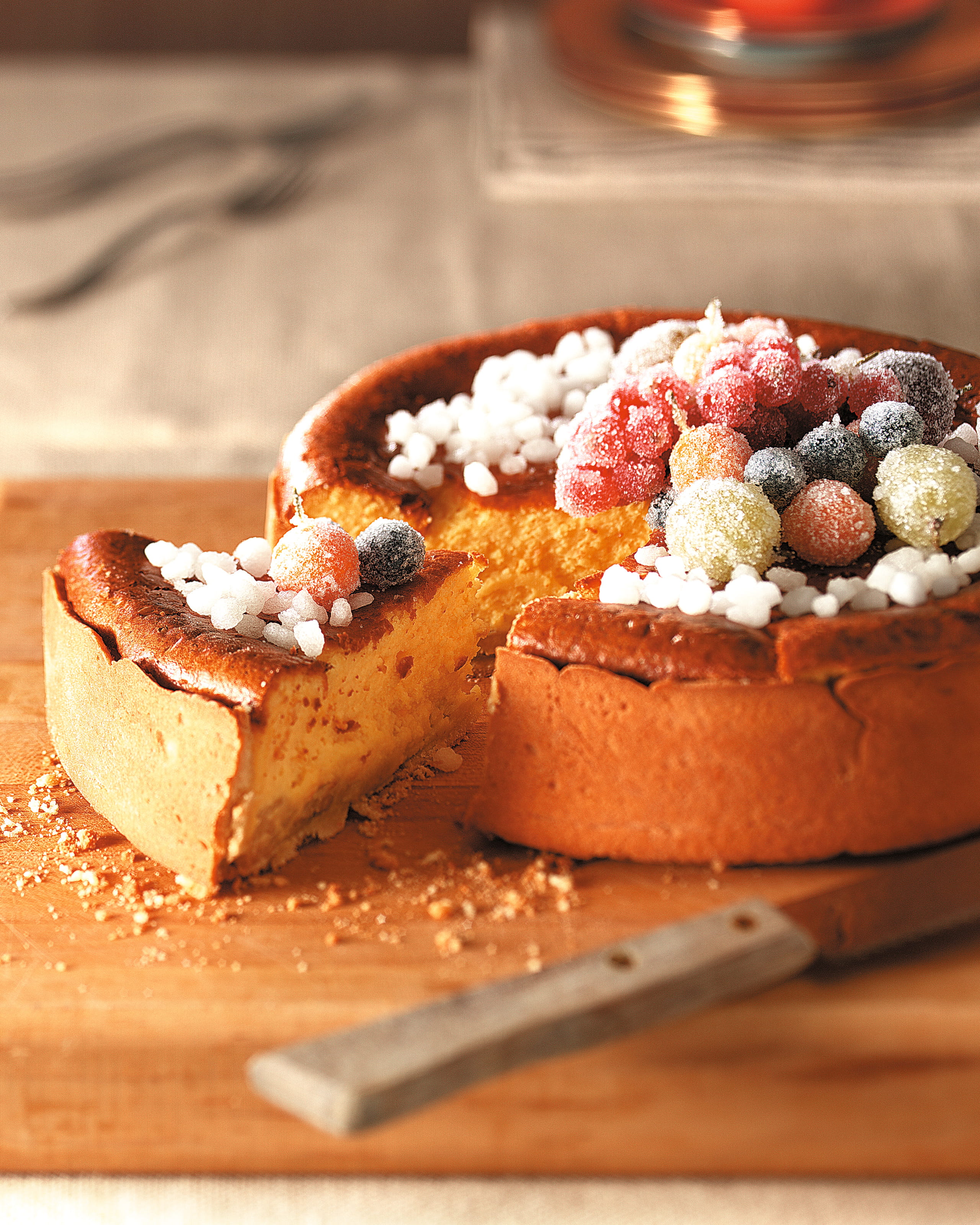 recipe image Tarte au fromage au mascarpone