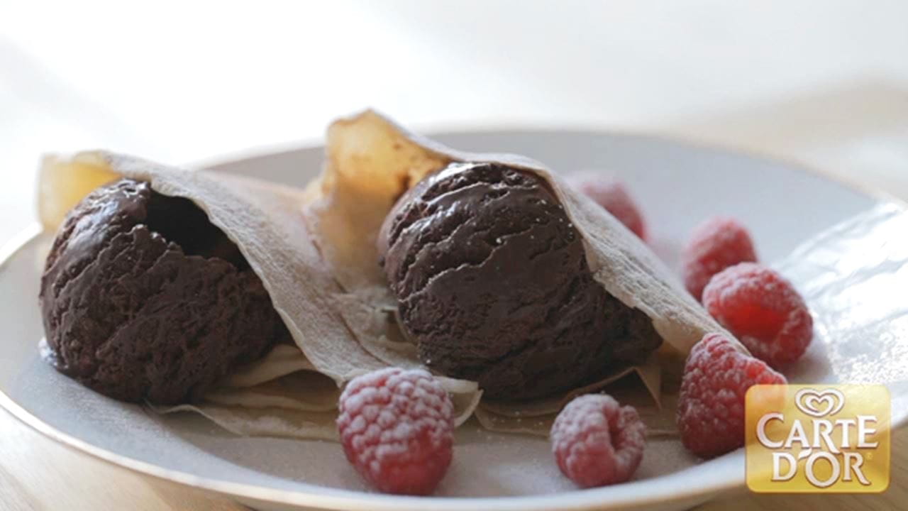 recipe image Crepes au chocolat