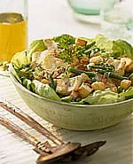 recipe image Salade fraîche de filet de Colin d'Alaska et lard fumé