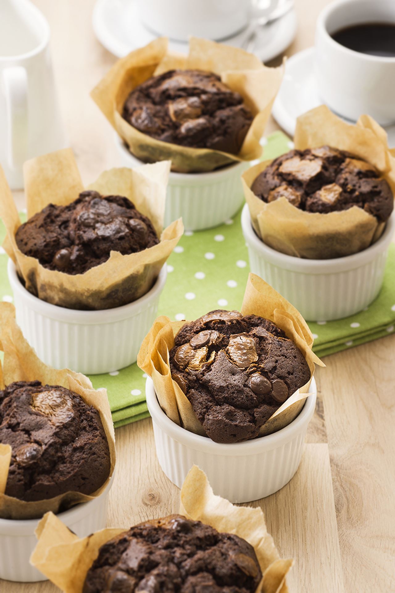 recipe image Muffins au chocolat