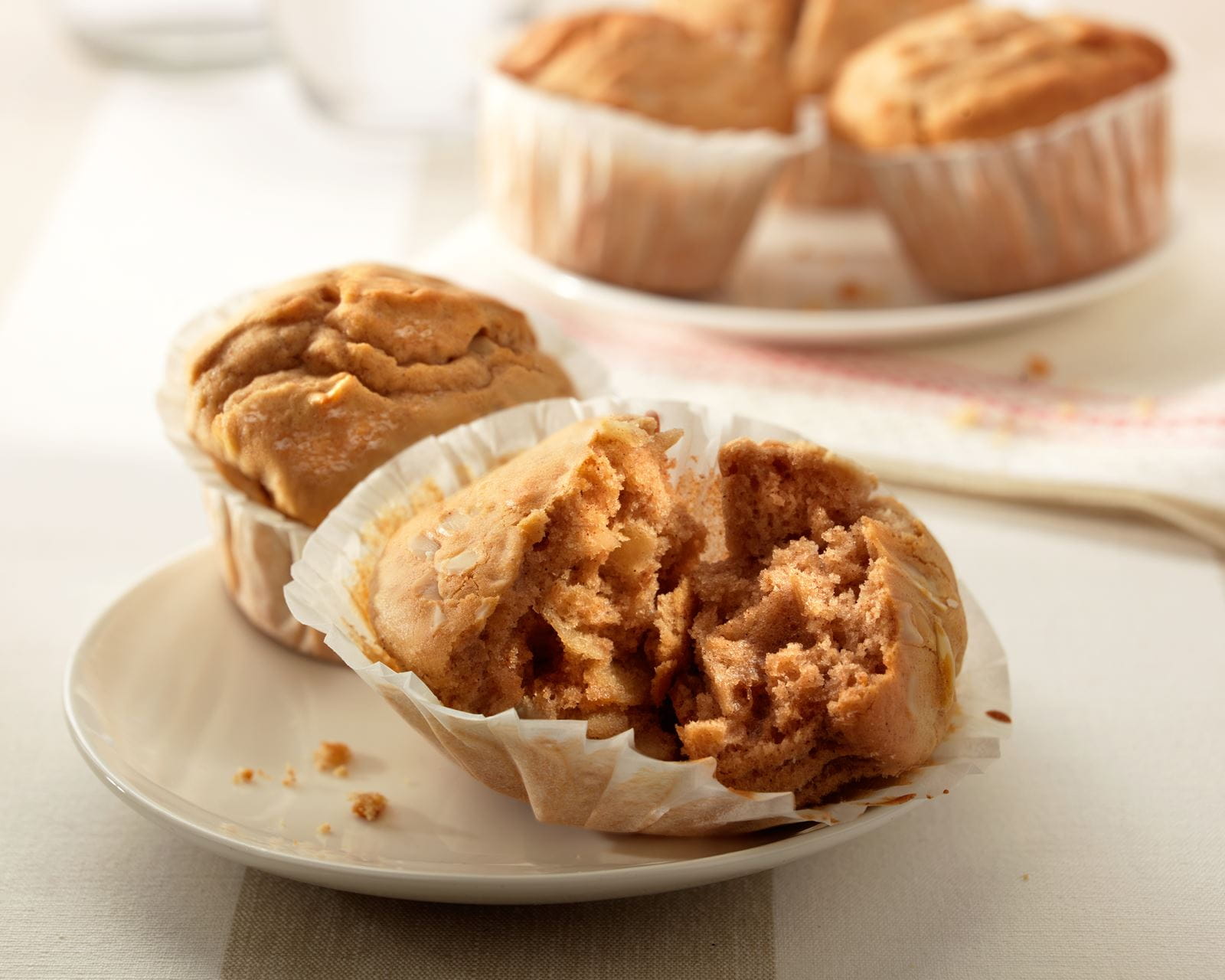 recipe image Muffins aux bananes et aux amandes