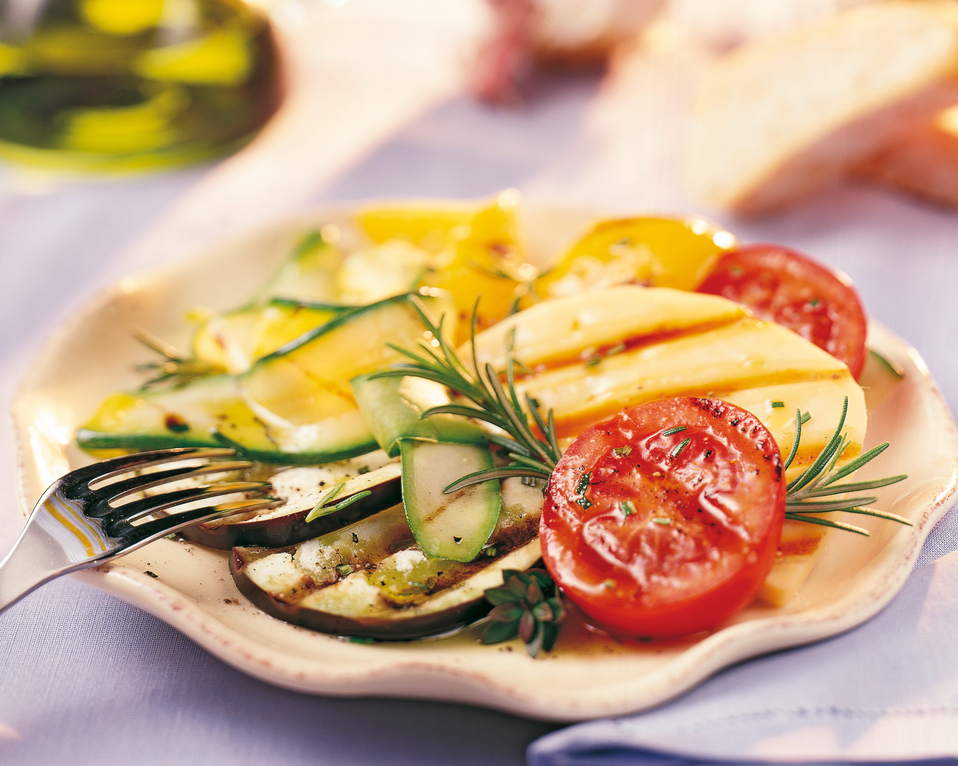 recipe image Grillade mixte de légumes au romarin