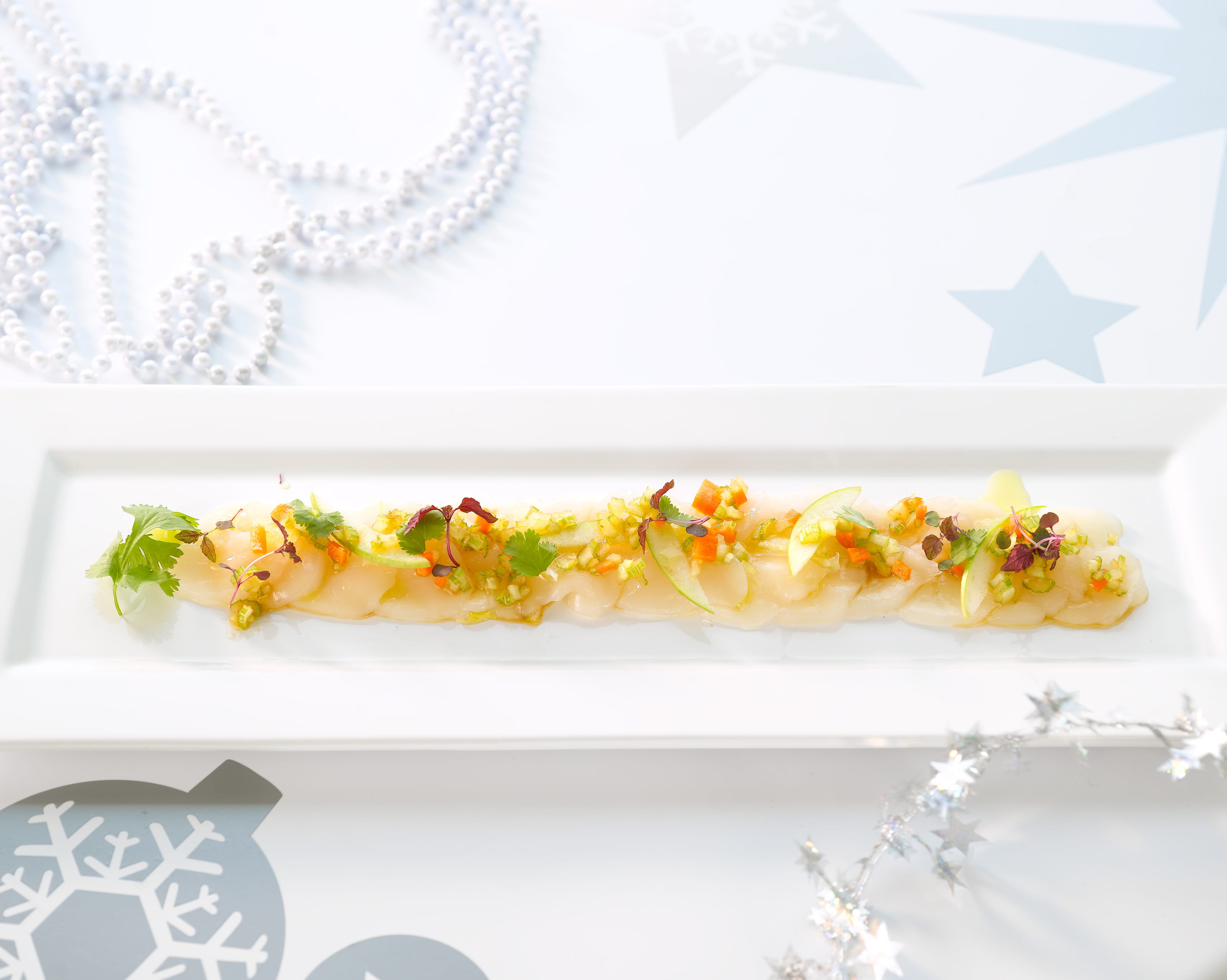 recipe image Carpaccio de noix de Saint-Jacques