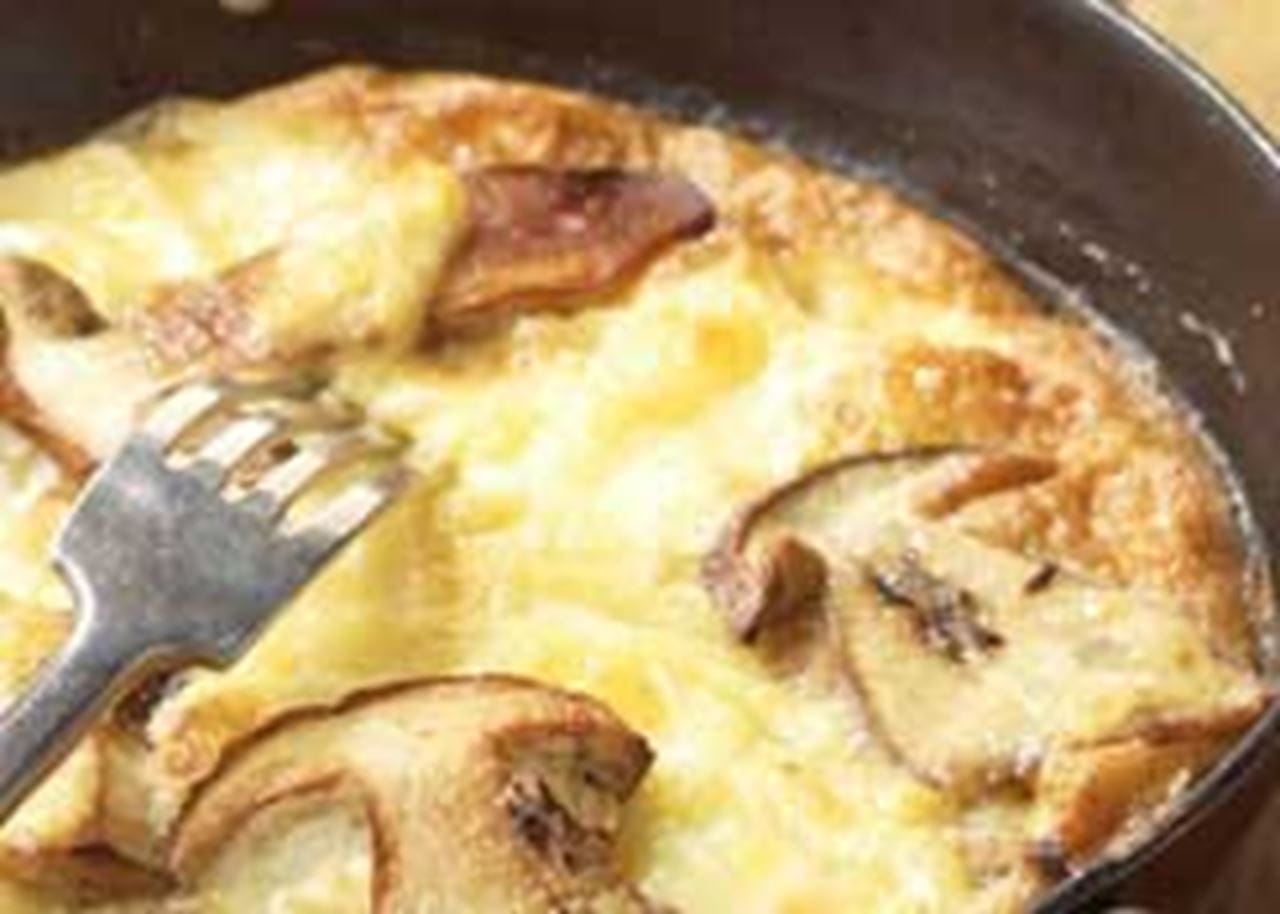 recipe image Tortilla aux cèpes et au Comté