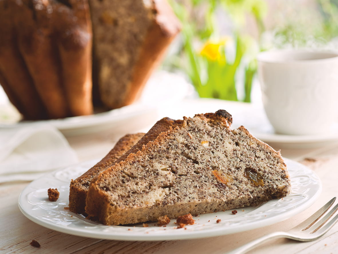 recipe image Gâteau couronne aux graines de pavot