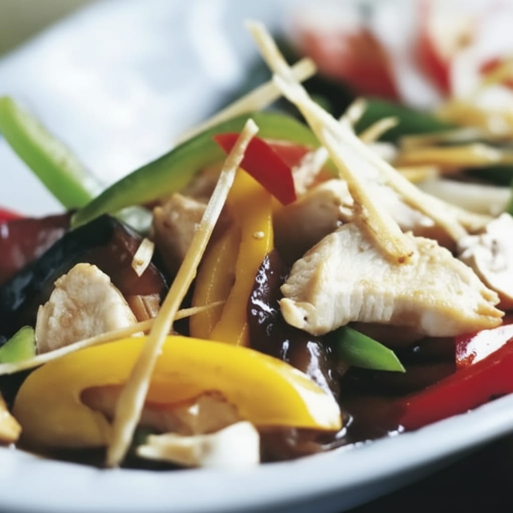 recipe image Poulet au gingembre