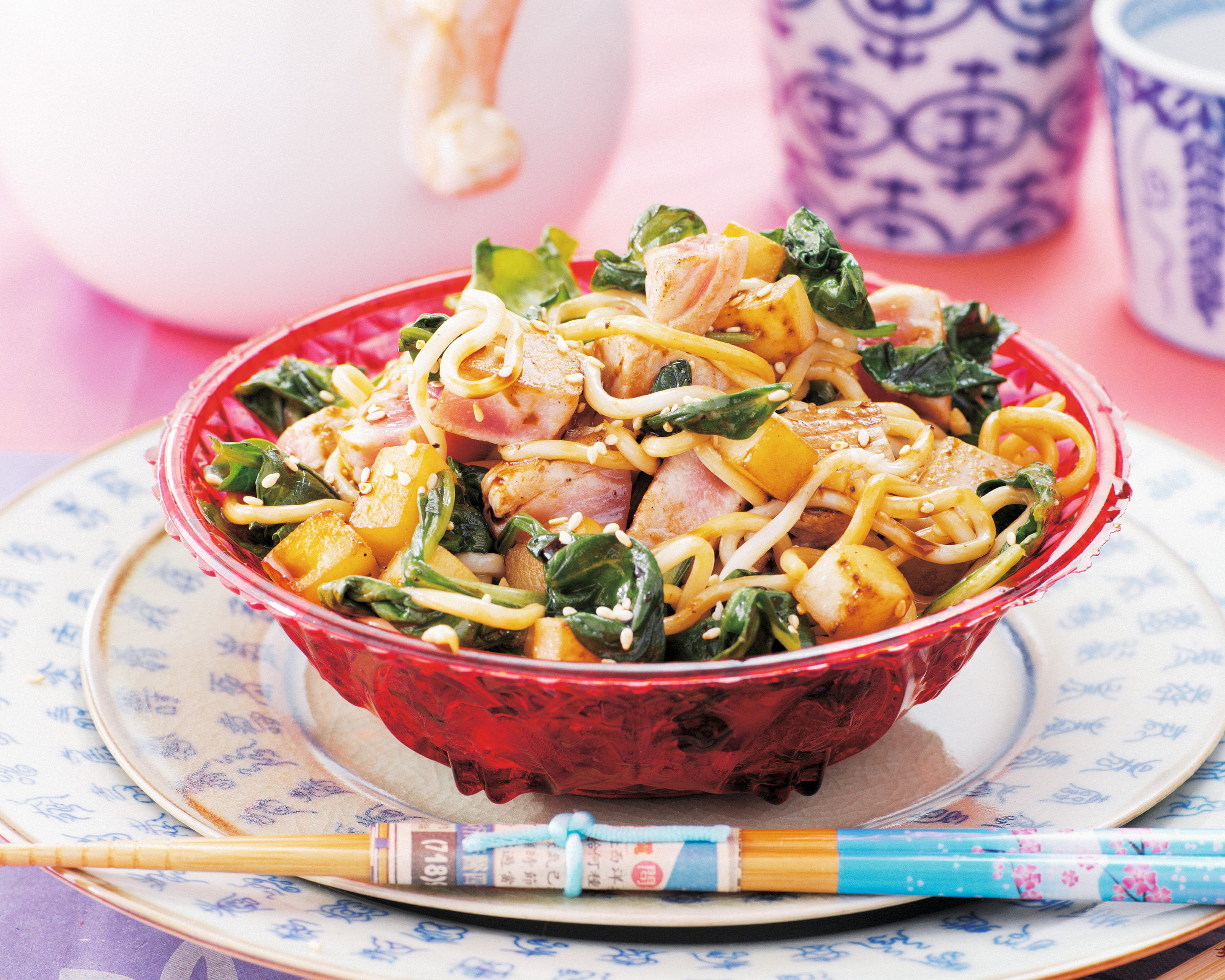 recipe image Nouilles Mie au thon