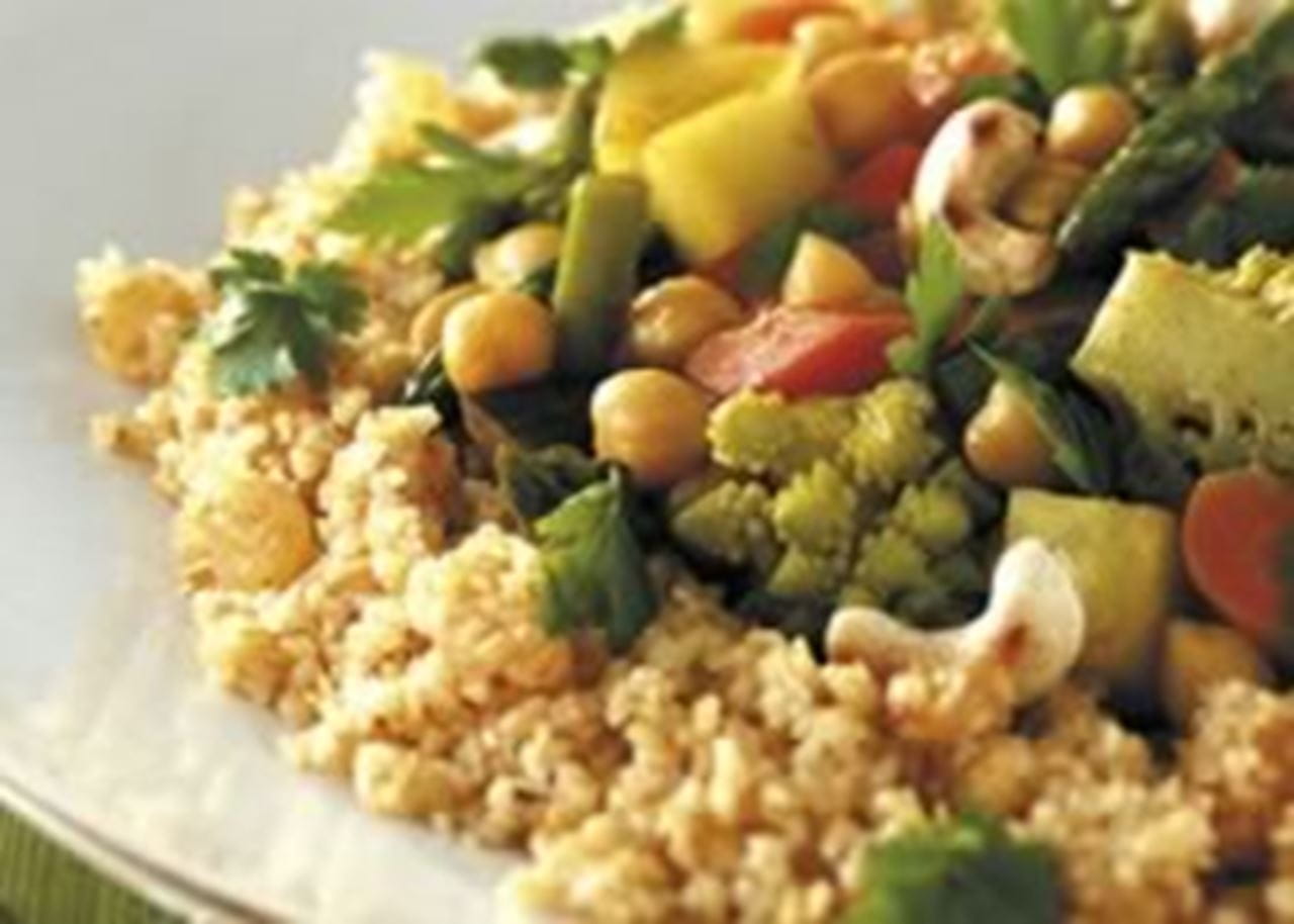 recipe image Boulgour aux légumes