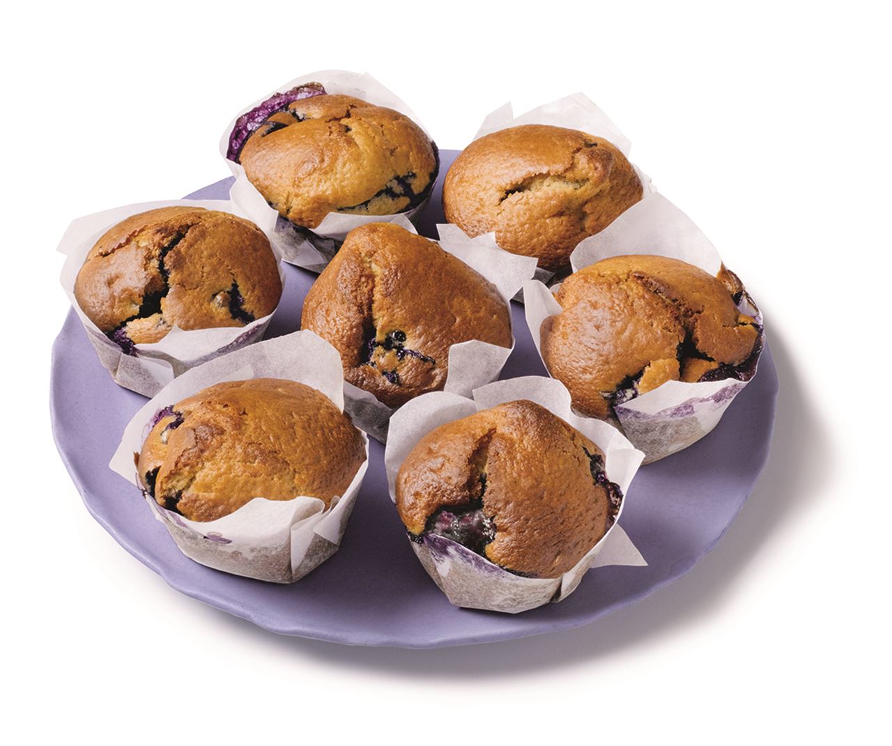 recipe image Muffins aux myrtilles