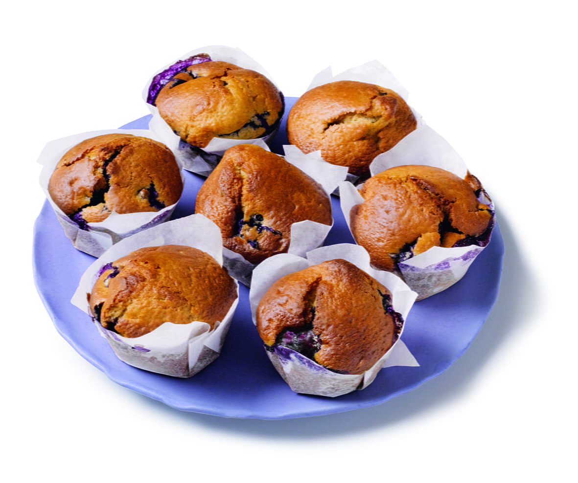 recipe image Muffins aux myrtilles